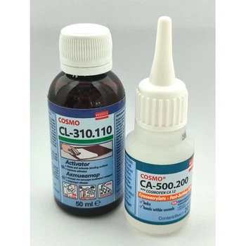Клей Cosmofen CA-500.200 з активатором клею Cosmofen CL 310.110