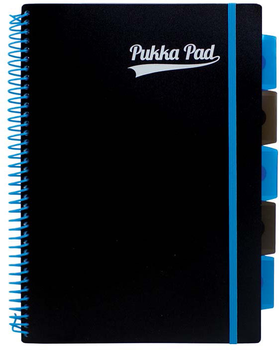 Блокнот Pukka Pad Project Book Neon A4 Блакитний (5032608030894)