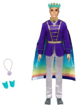 Лялька Mattel Barbie Ken Dreamtopia 2 в 1 Prinz & Meermann Puppe (0887961913965)