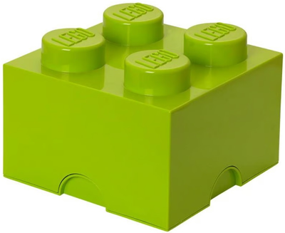 Контейнер для хранения LEGO Storage Brick 4 Светло-зеленый (40031220)