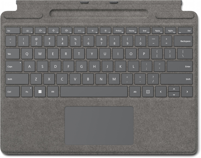 Клавіатура Microsoft Surface Pro Signature Commercial Platinium for Pro 8 / Pro X DE Grey (8XB-00065)