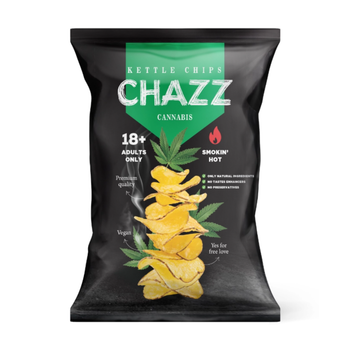 Чипси Конопля та Халапеньо Chazz Cannabis chips 90 г