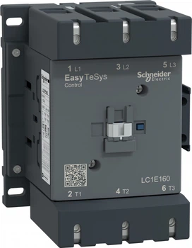Контактор Schneider Electric EasyPact TVS 160A 3P (НВ+НЗ) 220В AC (LC1E160M5)