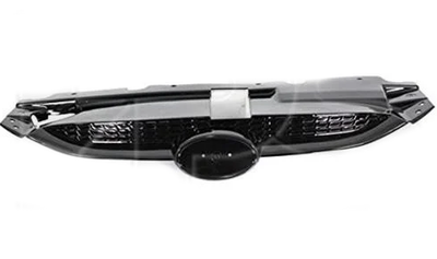 Решетка радиатора Hyundai Tucson 2010-2015, черный глянец, AVTM, 183265990