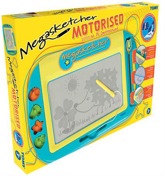 Magnetyczna tablica do rysowania Tomy Megasketcher niebiesko-żółty (5011666731646)