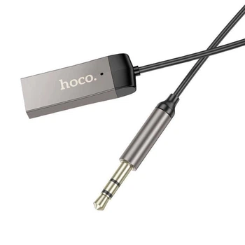 Bluetooth аудіо ресивер Hoco E78 Сірий