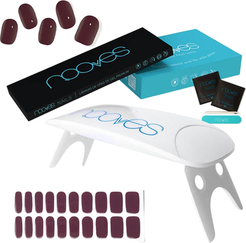 Лампа для ногтей Nooves + Manicure Set Nooves Premium 5 шт (8436613950951)