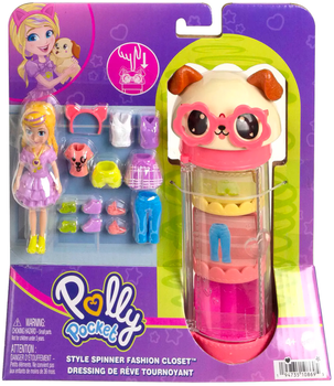 Набір Mattel з фігуркою Polly Pocket Карусель стилю 7.6 см (0194735108695)