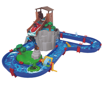Tor wodny BIG Aquaplay Adventureland Playset Multi 138 x 88 x 47 cm (7313400015479)