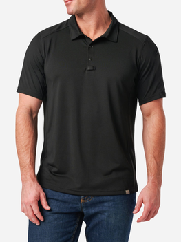 Тактическая футболка мужская 5.11 Tactical Paramount Chest Polo 41298-019 2XL [019] Black (888579740523)
