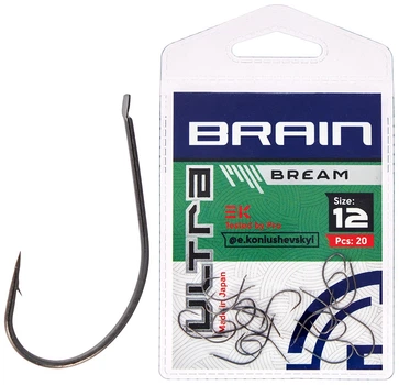 Крючок Brain Ultra Bream #12 (20шт/уп)