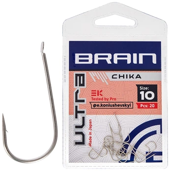 Крючок Brain Ultra Chika #10 (20шт/уп)