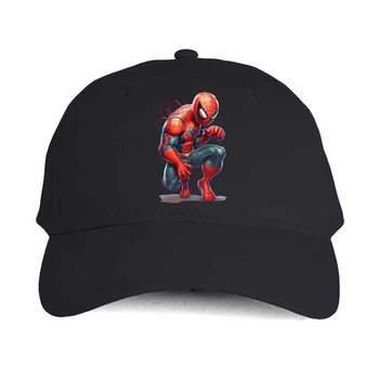 Кепка MALFINI "Spiderman" U Чорний (MD-31-8519-38-14)
