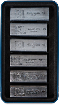 Набір графітових блоків Derwent Graphite XL Blocks 6 шт (5028252637046)