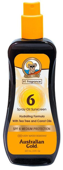 Olejek-spray do opalania Australian Gold Carrot Spray Oil SPF 6 237 ml (0054402510735)