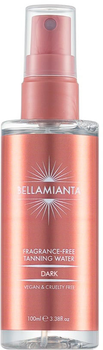 Woda do opalania Bellamianta Fragrance Free Tanning Water Dark 100 ml (5060921270314)
