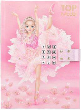 Pamiętnik Depesche Top Model Ballet A5 z szyfrowym zamkiem (4010070663902)