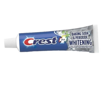 Відбілювальна зубна паста для відбілювання зубів Crest Baking soda and peroxide whitening 161 г м'ятна відбілювальні зубні пасти
