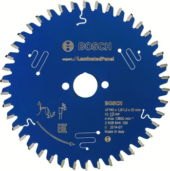 Пильный диск Bosch Expert for Laminate Panel 140х20х42Т (2608644126)