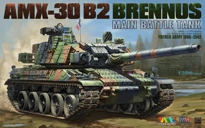 Збірна модель 1/35 Французький танк AMX-30 B2 BRENNUS Tiger Model 4604