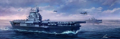 Збірна модель 1/700 Авіаносець USS Enterprise (CV-6 ) Meng PS-005