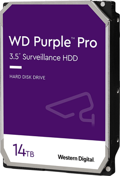 Жорсткий диск Western Digital Purple Pro 14TB 7200rpm 512MB WD142PURP 3.5 SATA III
