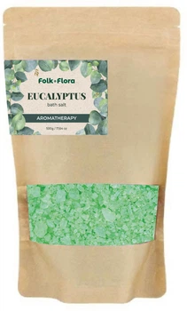 Соль для ванны Beauty Jar Folk&Flora Эвкалипт 500 г (4751030835044)