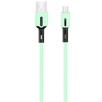 Кабель Usams US-SJ432 USB - Micro USB (M/M), 1 м, Mint (SJ432USB03)