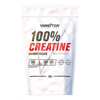Креатин Vansiton Creatine Monohydrate, 500 грамм - Вишня