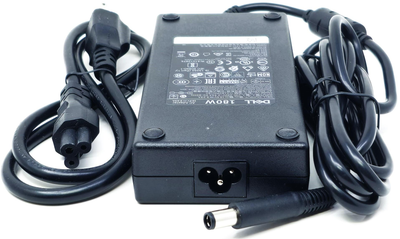 Блок живлення Dell LA180PM180 - 180W 19.5V 9.23A 7.4mm x 5.0mm б/в + кабель живлення новий