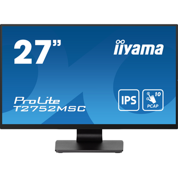 Монітор 27" IIYAMA ProLite T2752MSC-B1 IPS безрамковий/сенсорний екран Чорний
