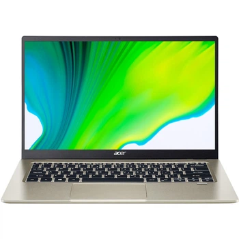 Ноутбук 14" Acer Swift 1 SF114-34 IPS/1920х1080/Silver N6000/8ГБ/512ГБ Золотистый (NX.A7BEU.00Q)