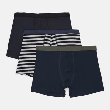 Трусы (3шт) Basic Collection XL темно синий, серый 1438090215