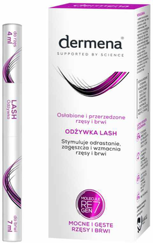 Odżywka do rzęs i brwi Dermena Lash Care stymulująca 11 ml (5902175322169)