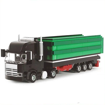 Конструктор для детей фура Limo Toy грузовик 340 деталей разноцветный (21-7-KB 6002)