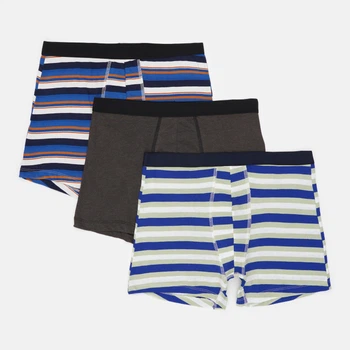 Трусы (3шт) Basic Collection M хаки, бело синий 1438090337