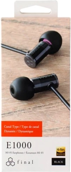 Навушники Final Audio E1000 Black (90403547)