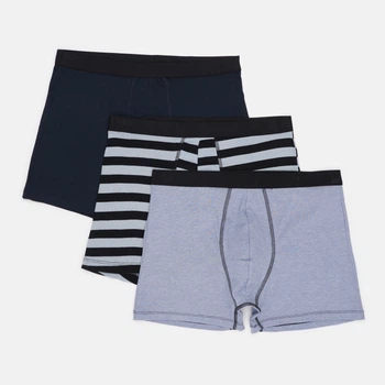 Трусы (3шт) Basic Collection L голубой, темно синий 1438090469