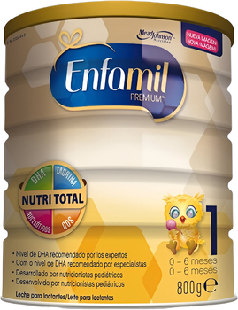 Mleko początkowe Enfamil 1 Premium 0-6m 800 g (8712045036969)