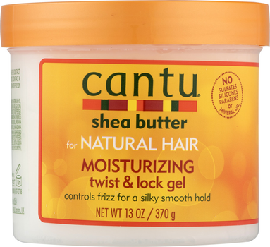 Гель для волосся Cantu Shea Butter Natural Hair Moisturizing Twist & Lock Gel 370 г (817513010057)  