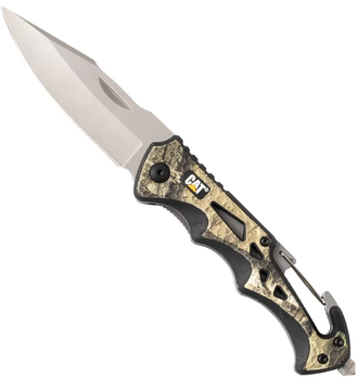 Nóż składany CAT Folding Knife Real Tree Camouflage 19 cm (4021472530648)
