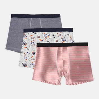 Трусы (3шт) Basic Collection XL серый, розовый, синий 1438092892