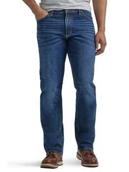 Джинсы Wrangler Men's Straight Fit Jean with Stretch Color: Windsor Blue (1095STTWI) W32 L30