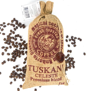 Кава в зернах Tuskani CELESTE 90% арабіка 10% робуста 1 кг