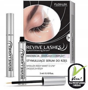 Сироватка для вій FlosLek Revive Lashes Stimulating 3 мл (5905043006109)