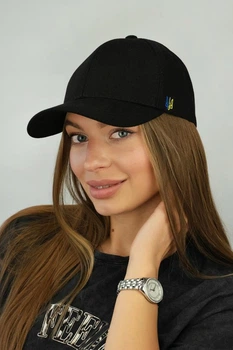 Кепка-бейсболка жіноча Символіка Braxton 1513 чорний 56-60р