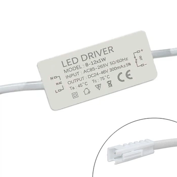 Блок питания LED драйвер постоянного тока 8-12x1Вт 0.3А AC220В – DC24-46В