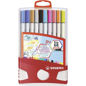 Zestaw flamastrów Stabilo Brush Color Parade (4006381561112)