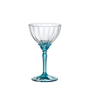 Набір келихів для коктейлів Bormioli Rocco Florian Lucent Blue скло 240мл
