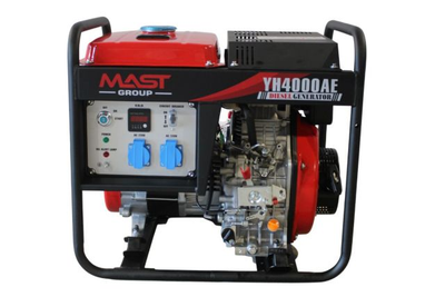 Дизельний генератор MAST GROUP YH4000AE